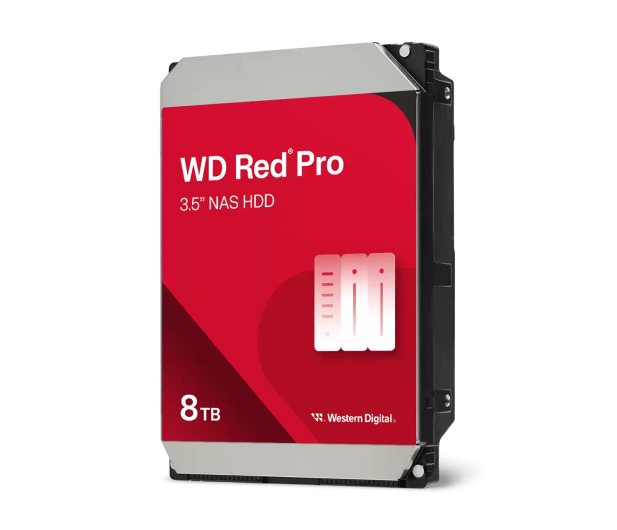 WD RED PRO NAS 8TB 7200obr. 256MB - 1608799 - zdjęcie